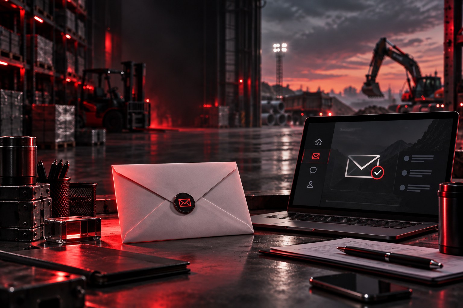 E-mail en communicatie voor job- en personeelsupdates zonder personen